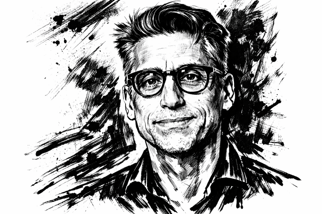 dessin Portrait Jean-Luc BRAUNSCHWEIG-KLEIN